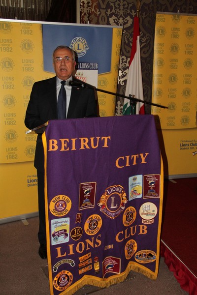 Beirut City Lions Club hosting Former President HE Michel Sleiman